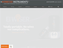 Tablet Screenshot of erbessd-instruments.com